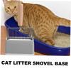 YARNOW 2-Piece Litter Scoop Holder, Wear-Resistant Cat Litter Scoop Stand Made of Sturdy Plastic view 4