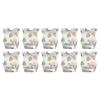 Lunaobrik Bib Set, Drool Bibs, Food Catcher Bibs, Set of 10 view 1