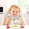 Lunaobrik Bib Set, Drool Bibs, Food Catcher Bibs, Set of 10 view 2