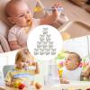 Lunaobrik Bib Set, Drool Bibs, Food Catcher Bibs, Set of 10 view 4
