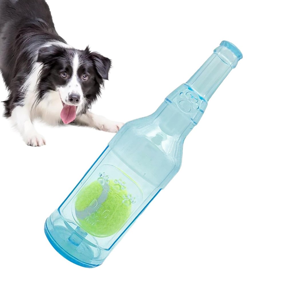 Water Bottle Chew Toy for Dogs, Durable Bite-Resistant Ball
