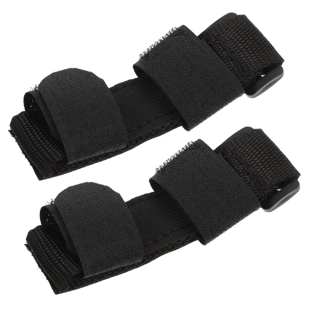 SEWOART 2-Piece Eating Aid Hand Straps with Adjustable Oxford-Fabric Strap and Universal Cuff