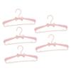Plastic Baby Clothes Hangers, 5-Pack, Pink view 1