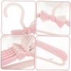Plastic Baby Clothes Hangers, 5-Pack, Pink view 3