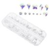 GANAZONO Metal Nail Charms with Rhinestones, 1 Box view 1