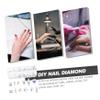 GANAZONO Metal Nail Charms with Rhinestones, 1 Box view 3