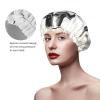 Women's Christmas Snowman Shower Cap, Double-Layer, Reusable, Lightweight and Soft view 4