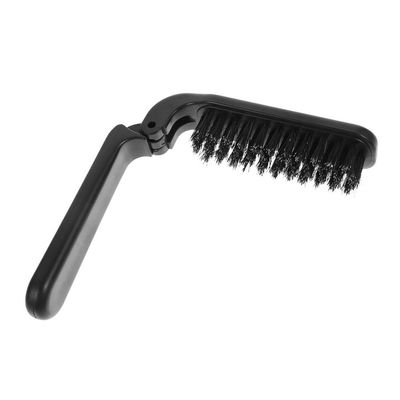ERQIAO Men’s Brush, Hair Styling Comb, Small Bristles, Foldable, Travel-Portable (1 Pc)