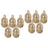 Lurrose 2 Sets of 5 Yellow Mini Bell Charms for Pet Collars view 1