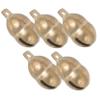 Lurrose 2 Sets of 5 Yellow Mini Bell Charms for Pet Collars view 3