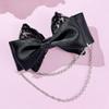Lpitoy Gothic Lace Hair Bow Clips for Women view 2