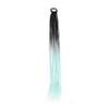 1 x Colorful Braided Ponytail Hair Extension, 61 cm, Synthetic Braid with Elastic Band, for Women and Girls (P54) view 1