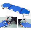 SGKOMN Foldable Stretcher with Wheels, Waterproof Oxford Fabric, 350 lb Capacity view 4