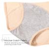 Women’s High-Waisted Cotton Mesh Leakproof Period Underwear, C1, 4-Pack, 5XL view 4