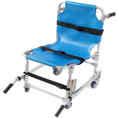 SGKOMN Lightweight Emergency Stretcher and Foldable Aluminum Alloy Stair Evacuation Chair