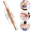 GIJMZY Wooden Back Scratcher and Massage Stick with 36 Beads view 2
