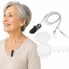 Beavorty Anti-Loss Cord with Safety Clips, Adjustable Nylon Strap for Seniors and Adults, Gray view 1