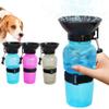 Rocky Green Portable Dog Water Bottle, Leakproof, with Foldable Bowl, 600 mL, Blue view 4