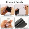 Adfuenom Inhaler Case with Retractable Clip, PU Leather view 3