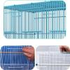 Rectangular Wire Bird Cage, Large Flight Cage, White, Small view 3