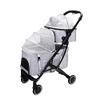 High-Quality Double-Decker Pet Stroller for Two Cats or Dogs view 1