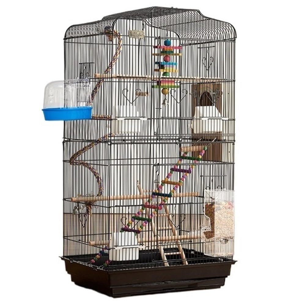 Large Metal Bird Cage with Removable Tray