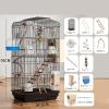 Large Metal Bird Cage with Removable Tray view 2