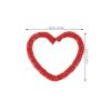 Heart-Shaped Metal Hair Rings, 50 Pieces, for Girls view 3