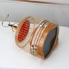 Parrot Flight Cage, Hanging Round Bird Cage with Drawer view 4