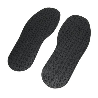 Rubber Shoe Sole Repair, Anti-Slip Noise-Reducing Full Soles, DIY-Cuttable, Soft and Comfortable, 12.7 x 4.9 in, for Indoor and Outdoor Activities, 2-Pack