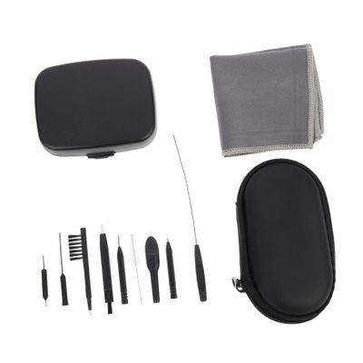 Hearing Aid Cleaning Set, 1 Set, PVC with Cleaning Brushes
