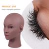 GANAZONO PVC Mannequin Head Stand for Wigs, Hats, Scarves, and Glasses view 3