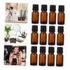 ERINGOGO 10 ml Brown Glass Roller Bottles, Refillable, Airtight, 24-Pack view 3
