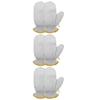 Healeved 3 Sets Dishwashing Gloves, White Dusting Gloves, Kitchen Cleaning Gloves, 2 Pairs x 3 view 1