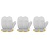 Healeved 3 Sets Dishwashing Gloves, White Dusting Gloves, Kitchen Cleaning Gloves, 2 Pairs x 3 view 3