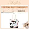 Cute Cartoon Pug Pet Canvas Shoulder Carrier view 2