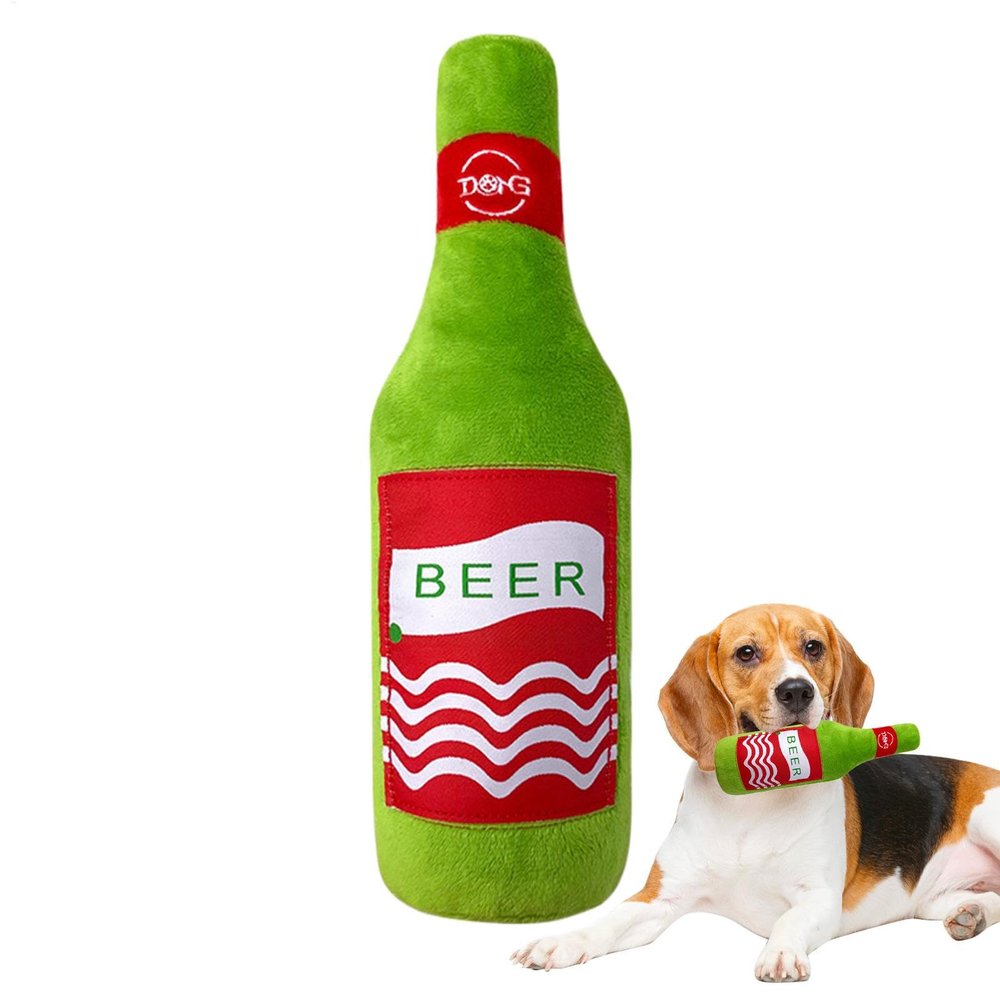 Generic Plush Bottle Dog Toy, Dog Toy Bottle