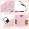 Show Head Pet Canvas Shoulder Bag, Strawberry Pattern view 4
