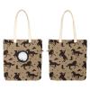 Canvas Shoulder Carrier for Small Dogs and Cats, Cowboy Horse Design view 1
