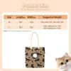 Canvas Shoulder Carrier for Small Dogs and Cats, Cowboy Horse Design view 2