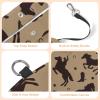 Canvas Shoulder Carrier for Small Dogs and Cats, Cowboy Horse Design view 4