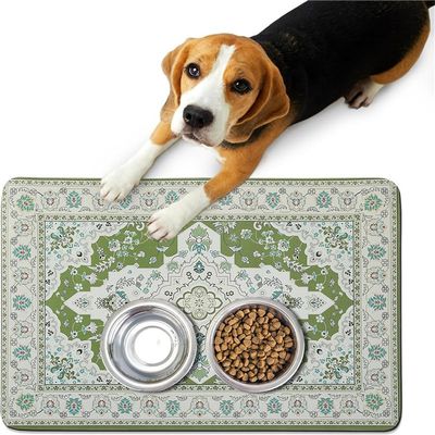 Hixingo Pet Feeding Mat - Retro Design (30x40cm)