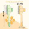 2-Pack Self-Cleaning Flea Comb for Cats and Dogs view 2