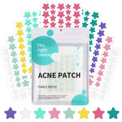 ALULU 360-Count Star-Shaped Hydrocolloid Pimple Patches