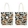 Wiener Dachshund Canvas Shoulder Carrier for Small Pets view 1