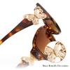 JM Classic Bifocal Reading Sunglasses for Women, Vintage, Black + Tortoiseshell, +1.0 view 4