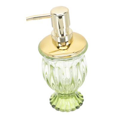 LIFKOME Shampoo Dispenser Bottle with Pump, Glass and Plastic