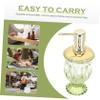 LIFKOME Shampoo Dispenser Bottle with Pump, Glass and Plastic view 4