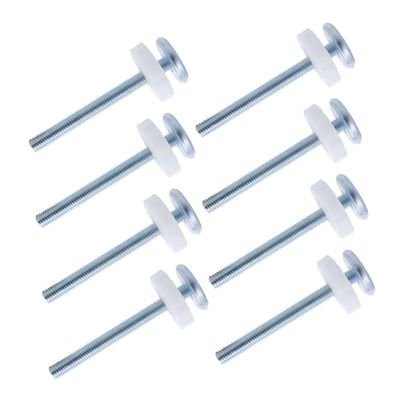 8-Pack Pressure-Mount Gate Screws, M10 x 100 mm, Iron, for Stair Gates