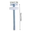 8-Pack Pressure-Mount Gate Screws, M10 x 100 mm, Iron, for Stair Gates view 2